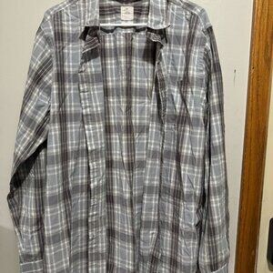 Gap Lived-In Long Sleeve Button Down